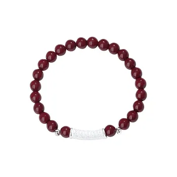 Kelanxi Cinnabar Jade Bracelets Women's