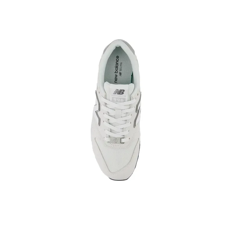 New Balance NB 996v2 Anti Slip Wear Resistant Low Top Casual Running Shoes Women's White-3