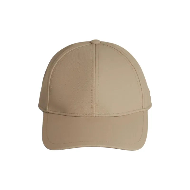 Sacai Cotton Baseball Caps Men's Beige-1