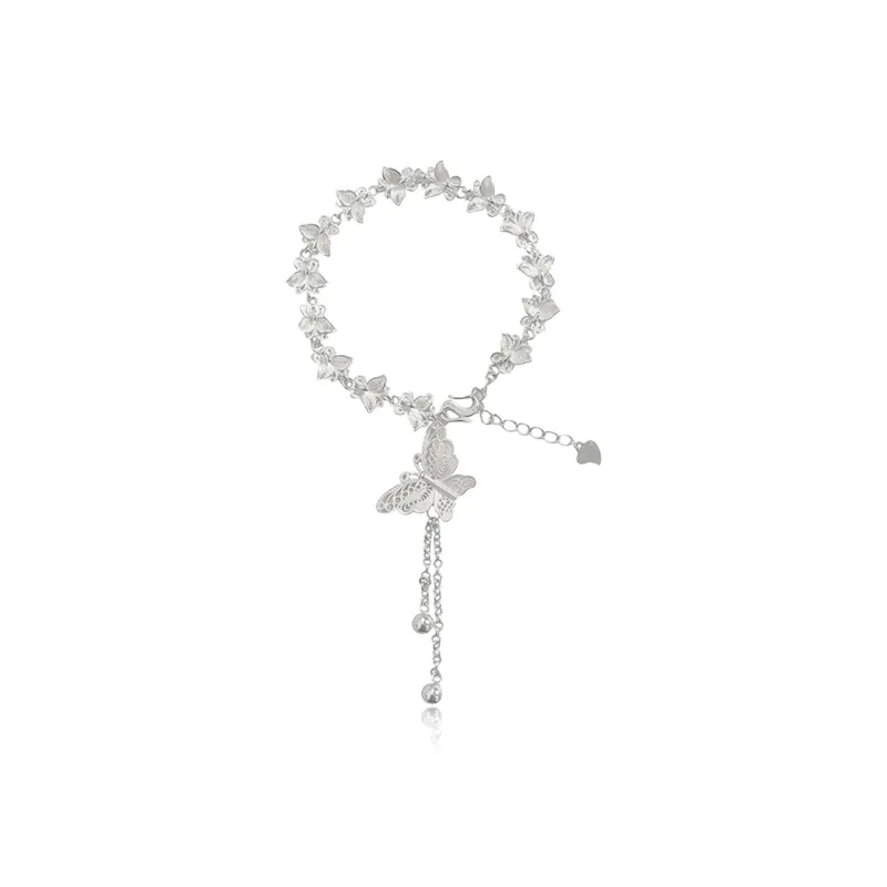 LAOYINFANG 999 Fine Silver Bracelets Women's-0