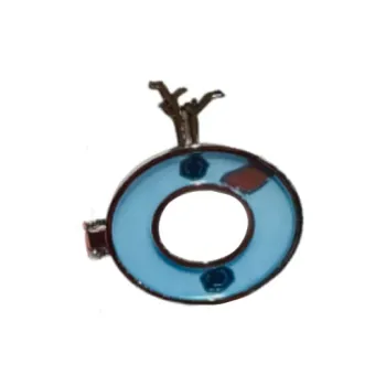 Disney 26 Letter Dumbo Judy Tigger Olaf Flap Metal Badges