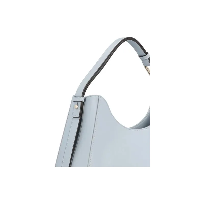 Furla Calfskin Shoulder Bag Women's Light Blue-4