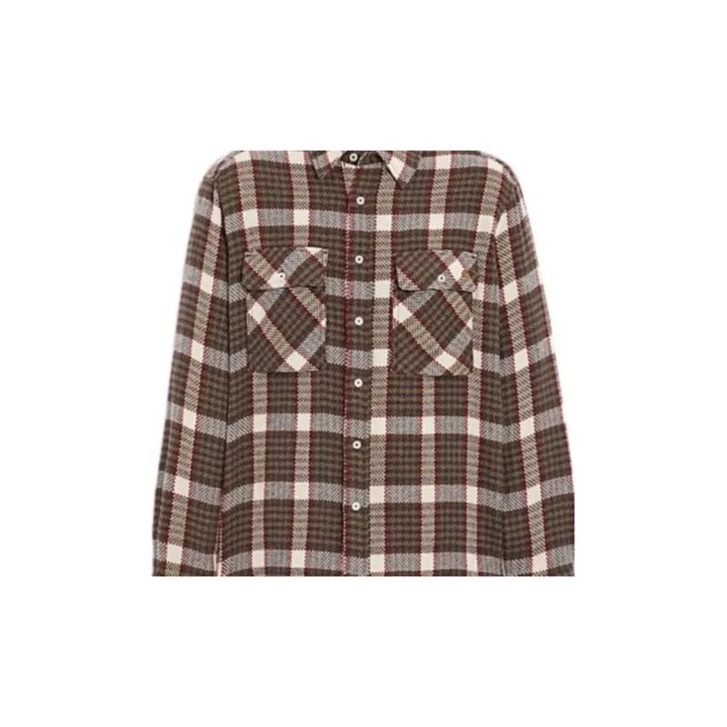 COACH Shirts Men Brown-4