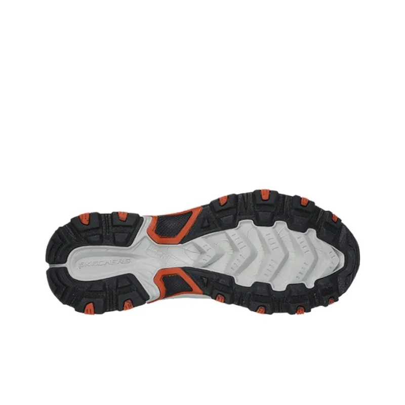 Skechers OUTDOOR Cushioning Coverage Support Low Top Trekking Shoes Men's Gray Black-4