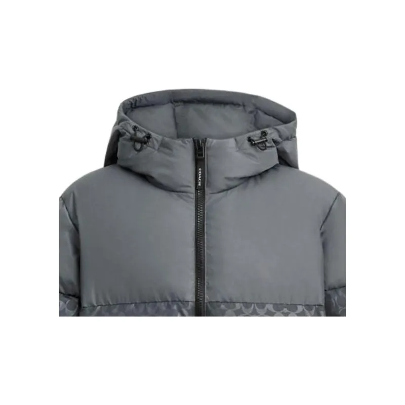 COACH Down Jackets Men Gray-4