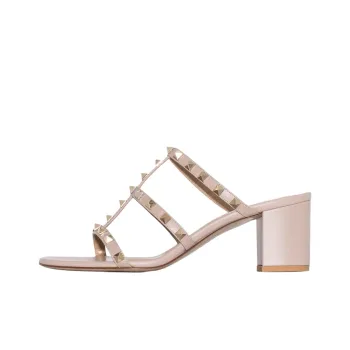 Valentino Garavani Rockstud Open Toe Caged Mules Women's