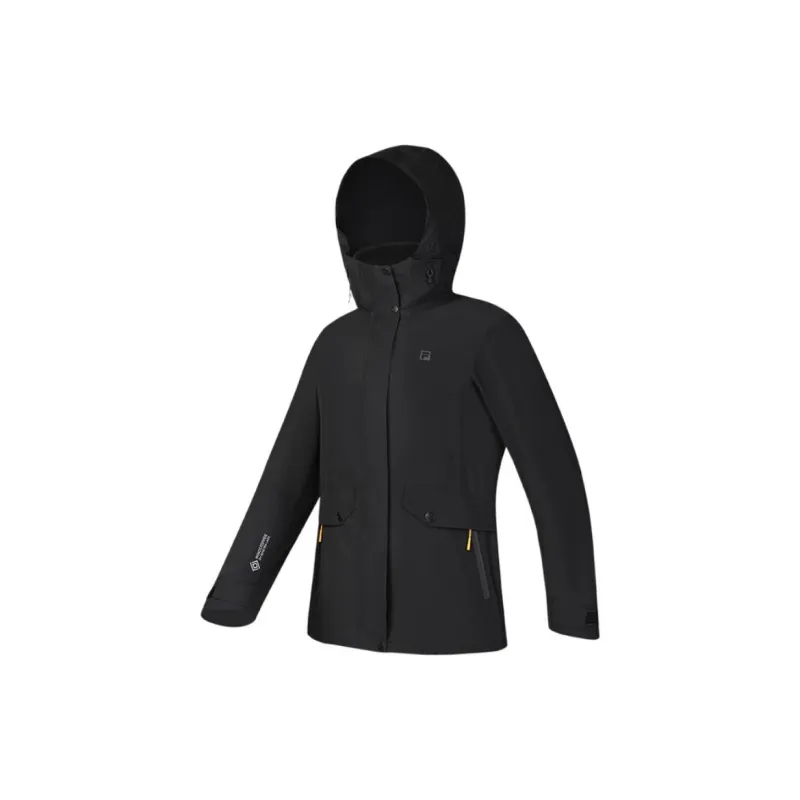 FILA EXPLORER Jackets Coats Women's Pitch Black-1