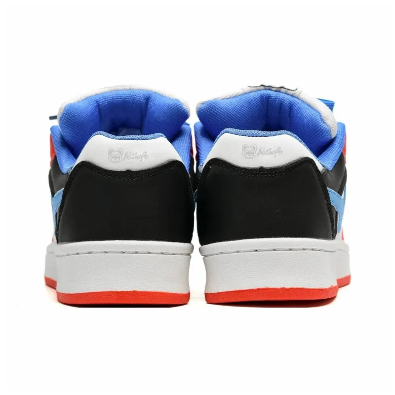 ALI THE FOX Slip Resistant, Abrasion Resistant, Lightweight, Breathable Low Top Skateboard Shoes Unisex-4