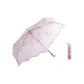 Gravel Jumping Gold Transparent Umbrella Mini Pink