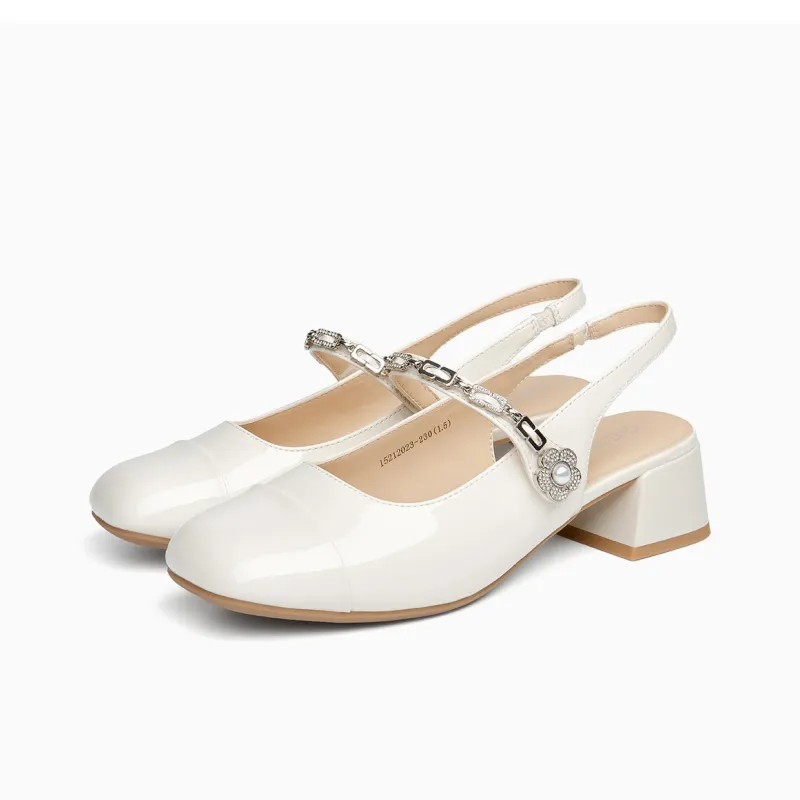 GEMEIQ Chunky Heel High Heels Women's-8