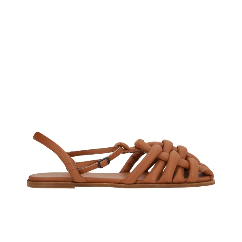 Hereu Strap Sandals Women's Tan-1