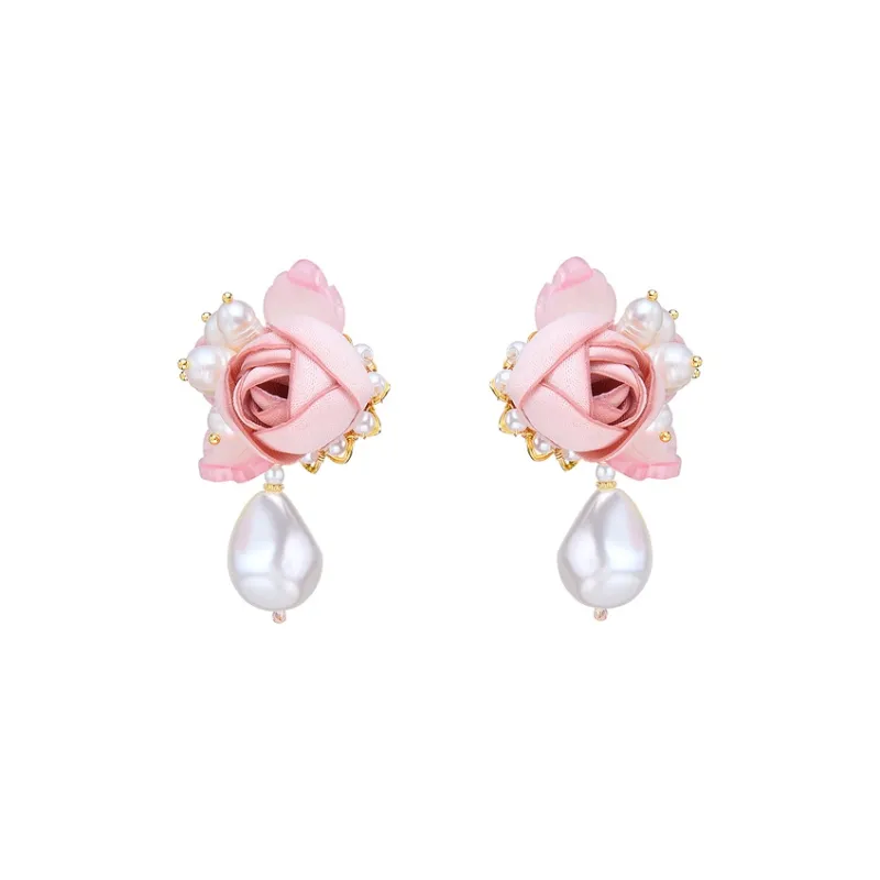 PARANOID PUPPY Shijia Pearl Earrings Women's-2