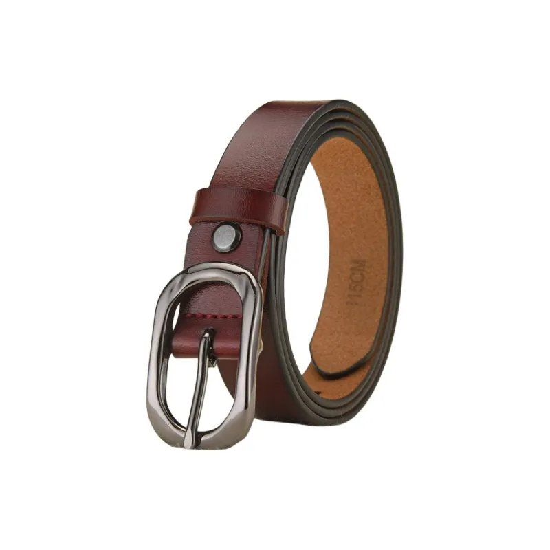 Yamaichi Maru Cow Leather Leather Belts Women's 2.5 Cm-6