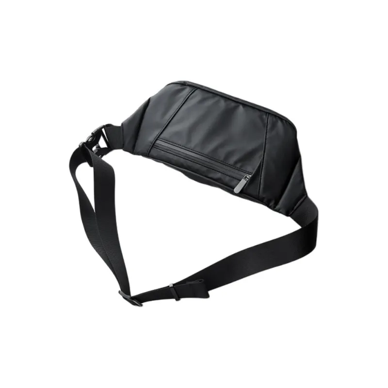 VIHUS Oxford Sling Bag Fanny Pack Shoulder Bag Crossbody Bag Men's Black-2