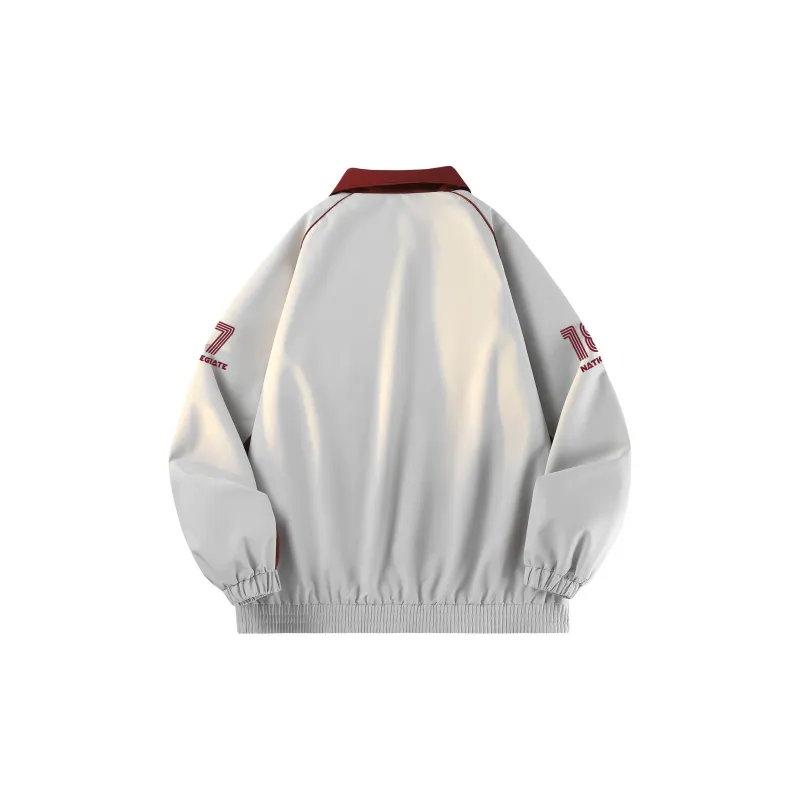NCAA Jackets Coats Unisex Red Apricot-1