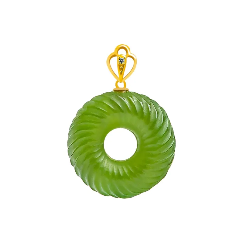Royal Heaven's Choice Hetian Jade Pendants Jasper Women's-5