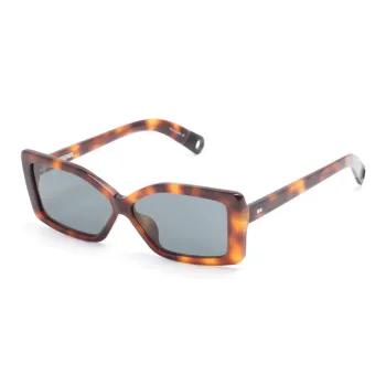 Jacquemus Rectangle frame Tortoiseshell Sunglasses