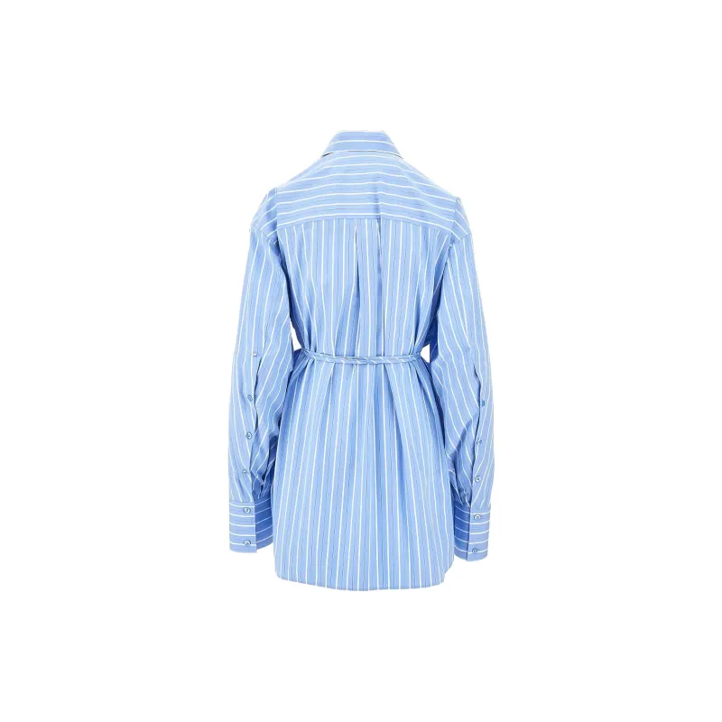 SportMax Firma Striped Button Up Shirt-1