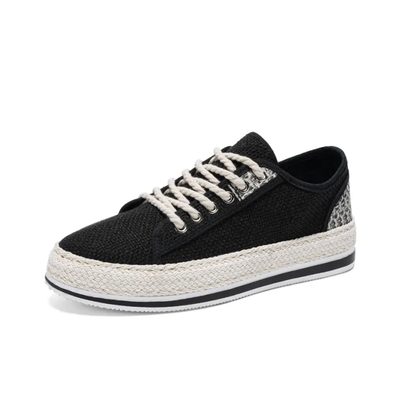 PLAY COBBLER Anti-Slip And Wear-Resistant Breathable Low-Top Canvas Shoes Men's-1