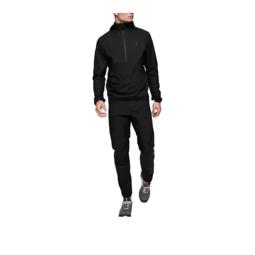 On Waterproof Anorak Jacket Men's Black