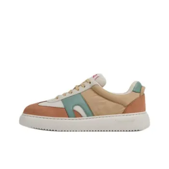 CAMPER Runner K21 Sorona Slip Resistant Low Top Casual Shoes Women's Orange Green