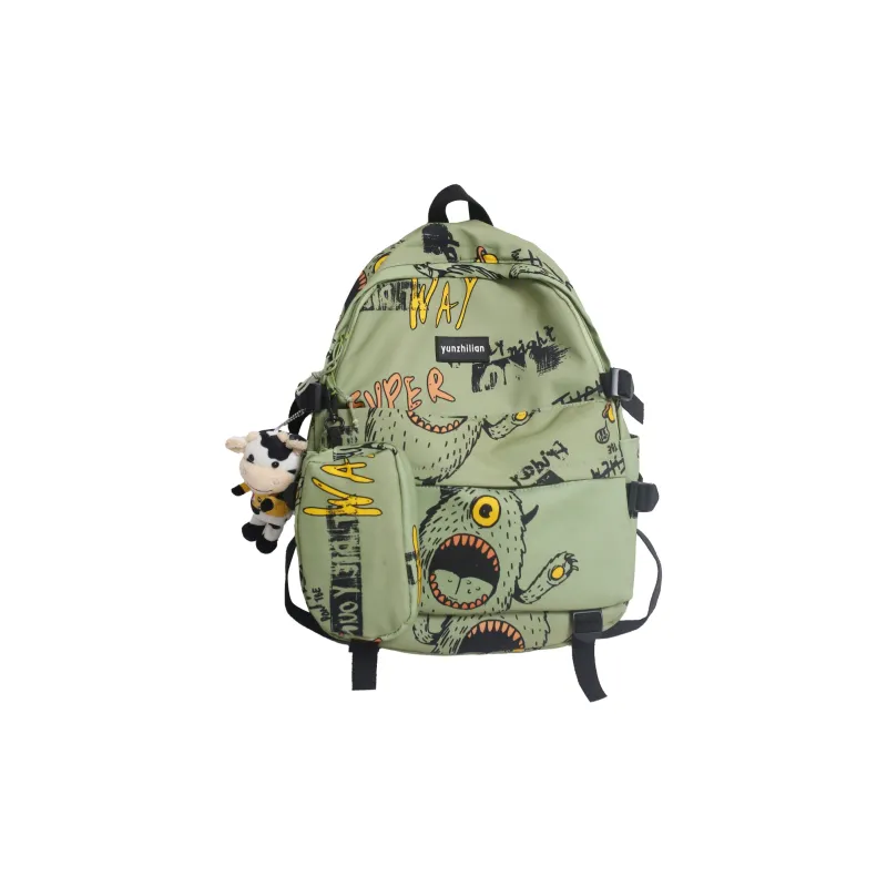 URBAN FOREST Nylon Backpack Unisex Multicolor-6