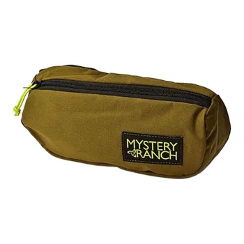 MYSTERY RANCH Oxford Patchwork PU Storage Bag Unisex Brown