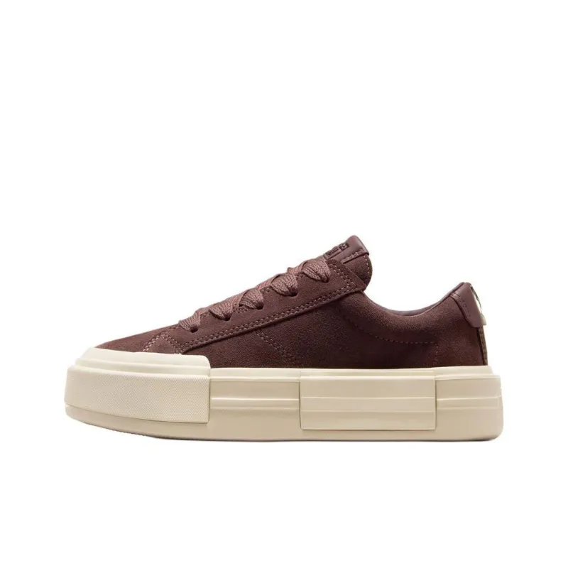 Converse Cruise Anti Slip Wear Resistant Low Top Skateboard Shoes Women's Brown-0