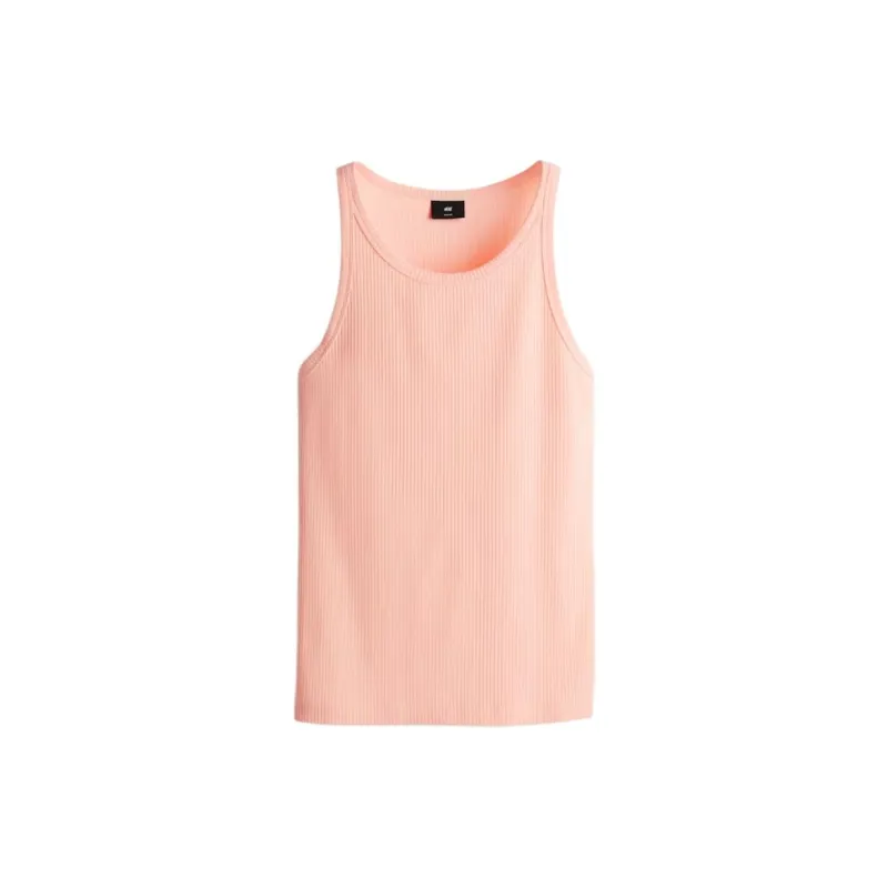 H&M Tank Tops Men's Apricot Pink-0
