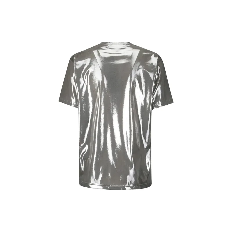 JUNYA WATANABE Ladies Metallic Effect Crewneck T Shirt-1