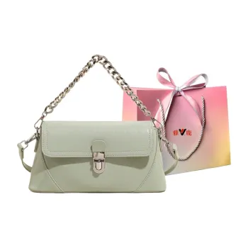 Yalu PU Handbag Women's Silver/Ecru/Khaki/Green/Black