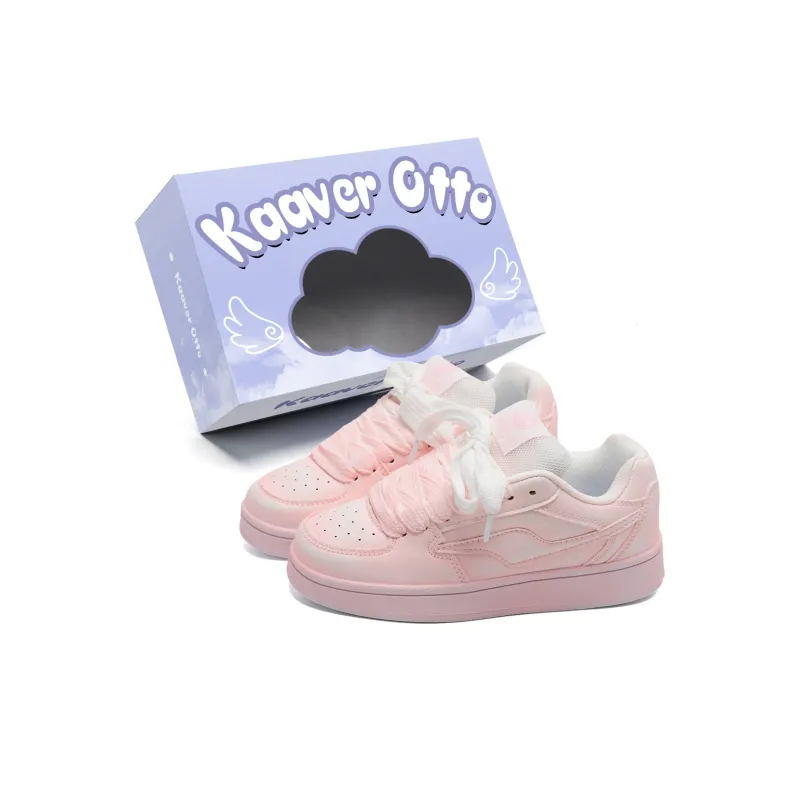 KAAVER OTTO Cushioned Wear-Resistant Breathable Low-Top Skateboard Shoes Women's-10