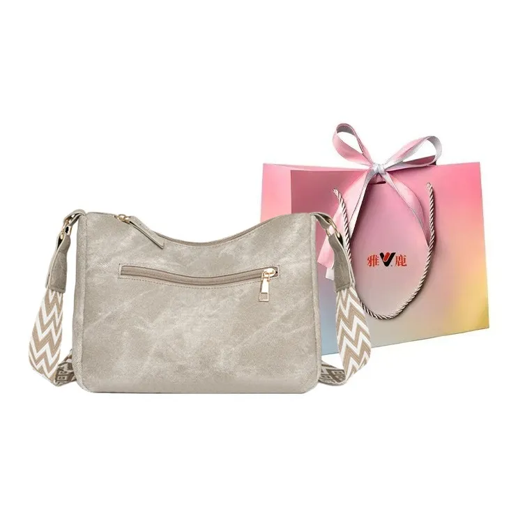 Yalu PU Crossbody Bag, Shoulder Bag Regular Women's Lake Blue/Brown/Khaki/Gray/Light Gray-8