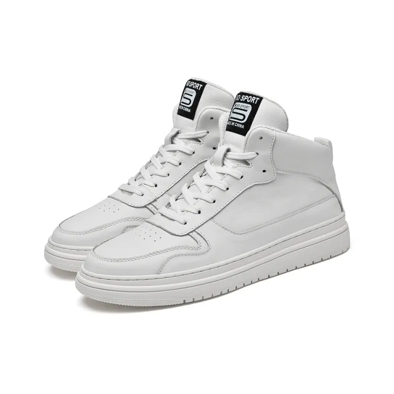 AMICNIEGD Breathable Moisture-Wicking Cushioning Mid-Top Skateboard Shoes Men's-3