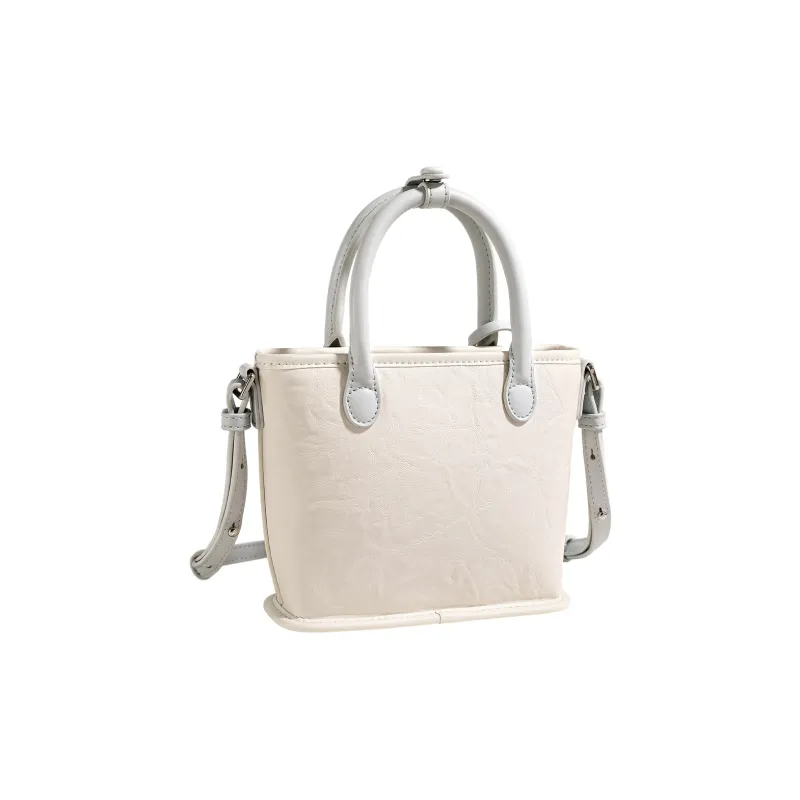 TOUTOU Line Puppy Co branded Model Synthetic Leather Handbag Regular Women's Cream White-3
