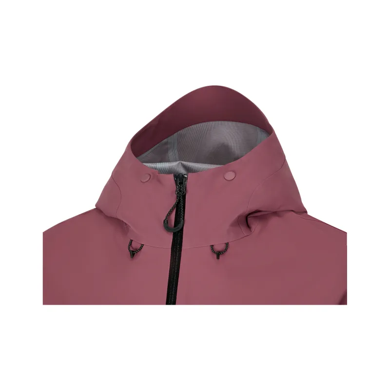 Skechers Outdoor Hiking Water Resistant Windproof And Rainproof Windbreaker Jacket Women's Plum-2