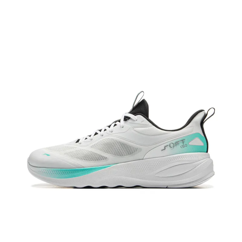 LiNing Abrasion Resistant Coverage Lightweight Low Top Casual Shoes Men's Standard White-0