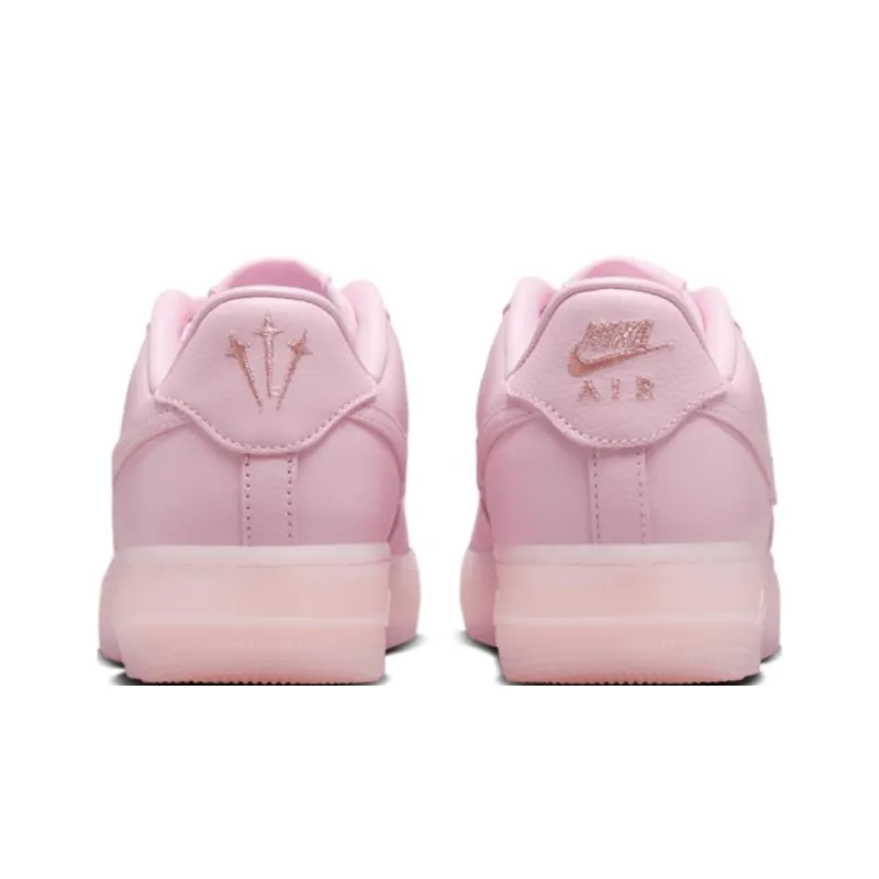 Drake NOCTA x Nike Air Force 1 Anti Slip Wear Resistant Low Top Kids Lifestyle Shoes Pink Unisex-6