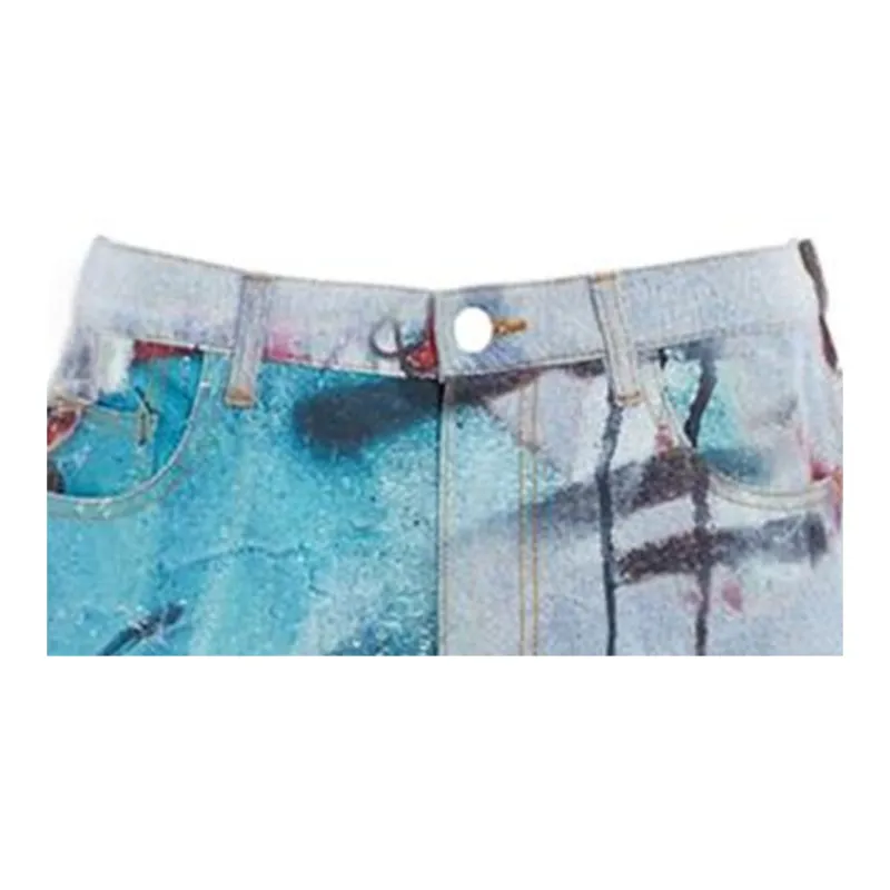 COACH Casual Shorts Men Light Blue-3