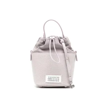 Maison Margiela 5AC Cow Leather Handbag Women's Light Purple