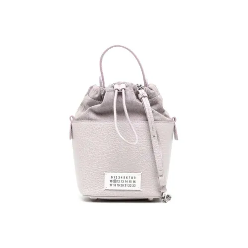 Maison Margiela 5AC Cow Leather Handbag Women's Light Purple