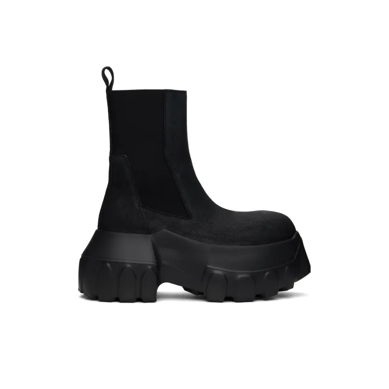 RICK OWENS/RO Ankle Length Chelsea Boots Men's Black-1
