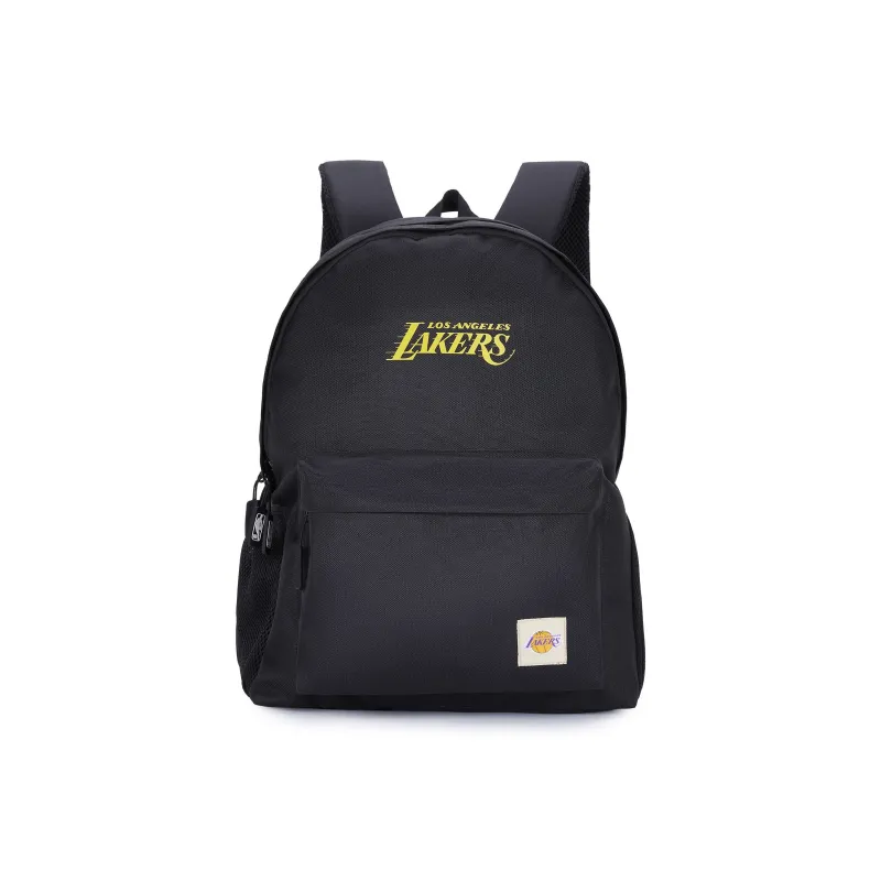 NBA Los Angeles Lakers Polyester Backpack Unisex Black-0