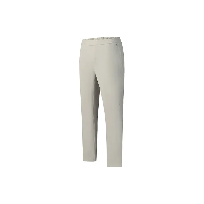 FILA Knitted Sports Pants Men's Medium Gray Khaki-1