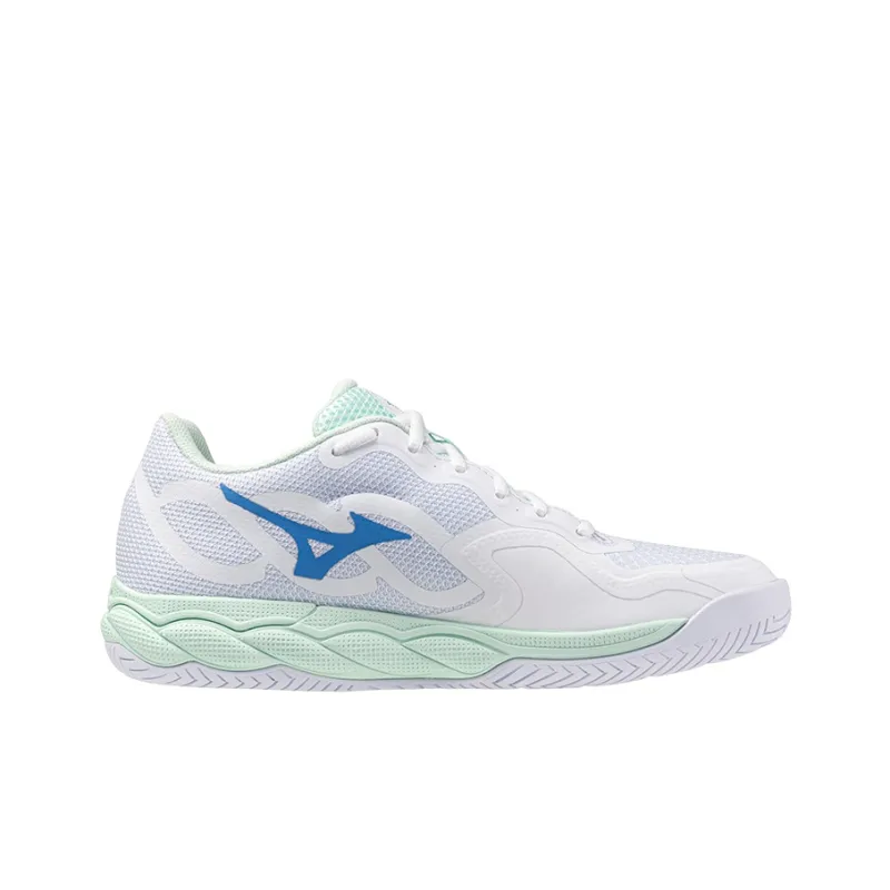 Mizuno Wave Enforce Cushioned Wear-Resistant Breathable Low-Top Tennis Shoes Women's White-1