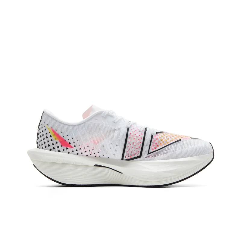PEAK Cushioning, Slip Resistant, And Abrasion Resistant Low Top Casual Running Shoes Men's White Red-1