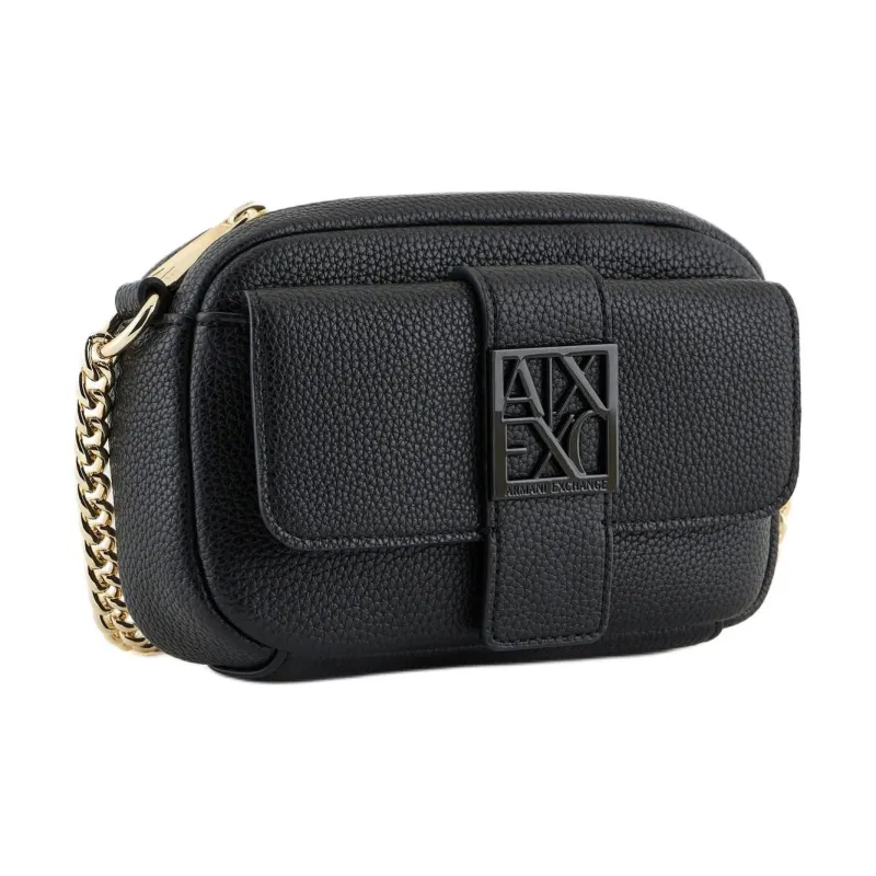 ARMANI EXCHANGEAE Polyurethane One Shoulder Messenger Crossbody Bag Trumpets Women's Black-1