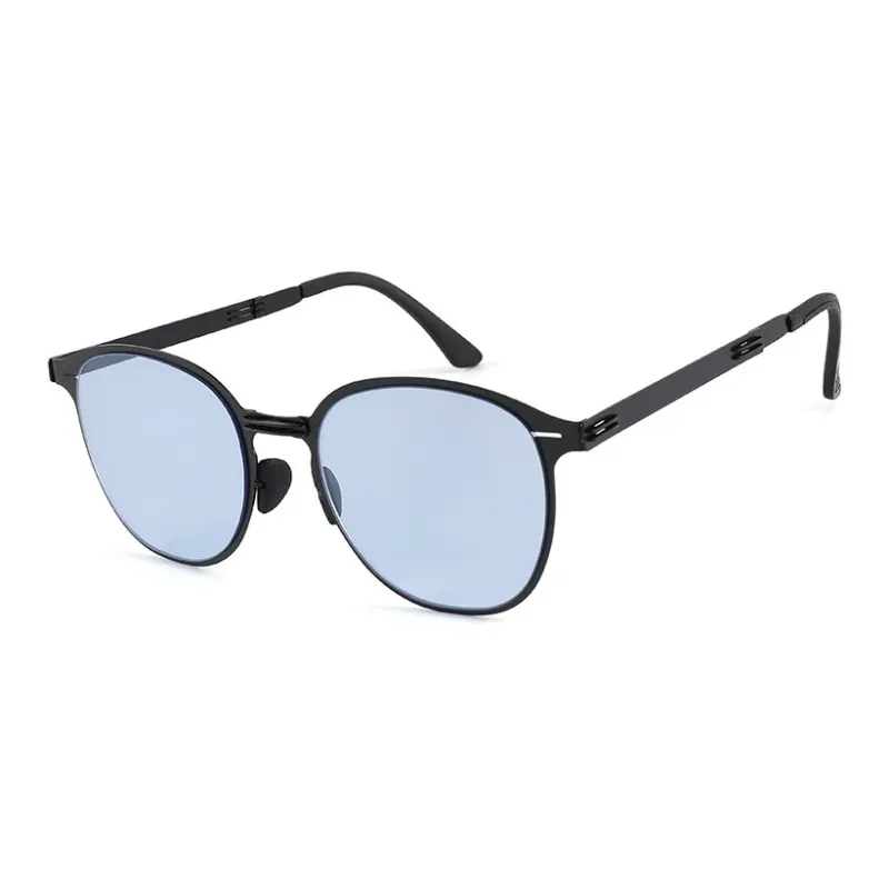 JEKA Metal Oval Sunglasses Unisex-6