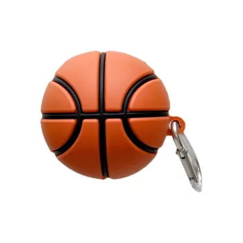 CHRROTA Compatibility With Samsung Buds 2 Pro Silicone Basketball Impact Resistant Headphone Cases