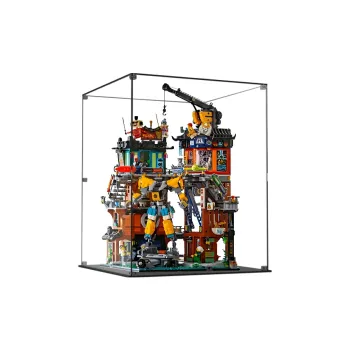 KGBOX Used For Building Block 71837 Ninjago City Workshop Model Accessories